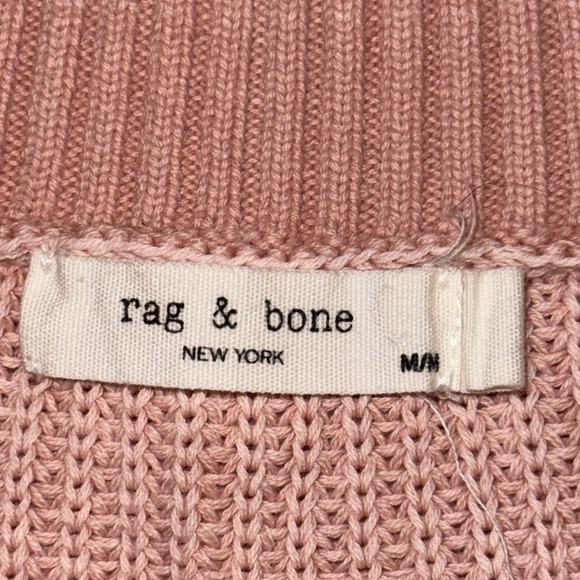 Rag & Bone Dawn Off the Shoulder Sweater SZ Medium - Picture 6 of 8